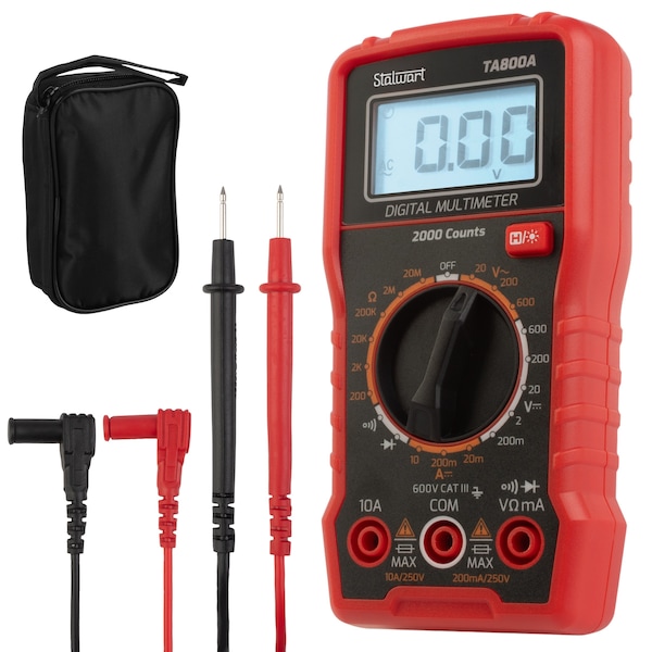Stalwart Digital Multimeter Voltage Tester 75HT2005 Zoro
